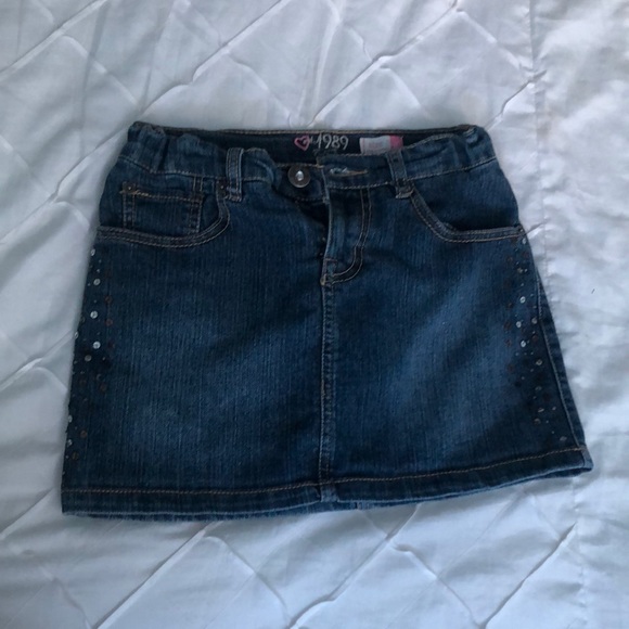 1989 Place Other - Jean skirt